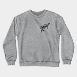 Whale Art Crewneck Sweatshirt